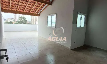 Cobertura com 2 dormitórios à venda, 50 m² por r$ 490.000,00 - parque novo oratório - santo andré/sp