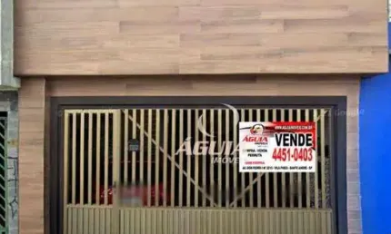 Sobrado com 4 dormitórios à venda, 212 m² por R$ 630.000,00 - Vila Suíça - Santo André/SP