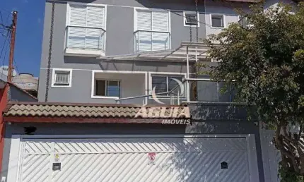 Sobrado à venda, 107 m² por R$ 587.000,00 - Vila Cecília Maria - Santo André/SP