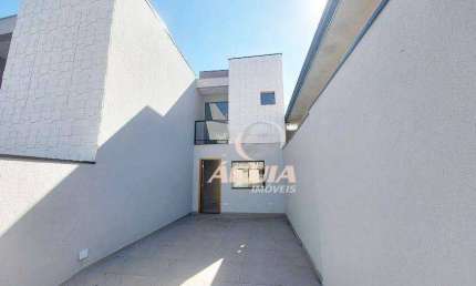 OPORTUNIDADE Sobrado com 2 SUÍTES à venda, 110 m² por R$ 539.000 - Vila Pires - Santo André/SP