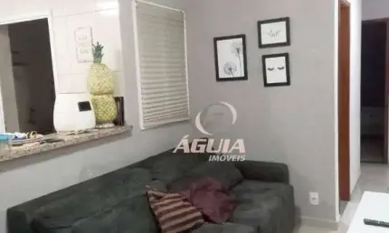 Apartamento com 2 dormitórios à venda, 55 m² por R$ 350.000,00 - Jardim Santo Antônio - Santo André/SP