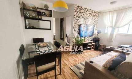 Apartamento próximo à R. CARIJÓS, à venda, 48 m² por R$ 235.000 - Vila Bela Vista - Santo André/SP