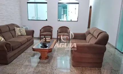 Casa com 3 dormitórios à venda, 191 m² por r$ 850.000,00 - parque erasmo assunção - santo andré/sp