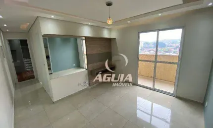 Apartamento com 2 dormitórios à venda, 52 m² por R$ 225.000,00 - Vila João Ramalho - Santo André/SP