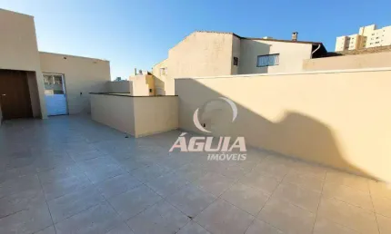 Cobertura com 2 dormitórios à venda, 60 m² por r$ 550.000,00 - vila valparaíso - santo andré/sp