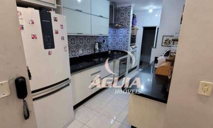Apartamento com 3 dormitórios à venda, 85 m² por R$ 425.000 - Parque São Vicente - Mauá/SP