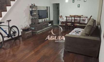 Sobrado à venda, 177 m² por R$ 580.000,00 - Jardim Santo Antônio - Santo André/SP