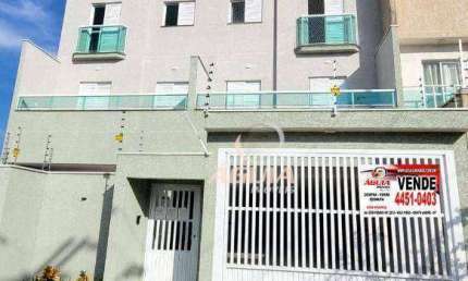 Cobertura com 2 dormitórios à venda, 49 m²+ 49 m² por R$ 490.000 - Vila Pires - Santo André/SP