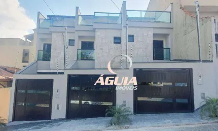 Sobrado com 2 dormitórios à venda, 104 m² por r$ 640.000,00 - parque novo oratório - santo andré/sp