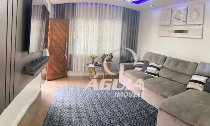 Sobrado com 2 dormitórios à venda, 140 m² por R$ 795.000,00 - Vila Curuçá - Santo André/SP