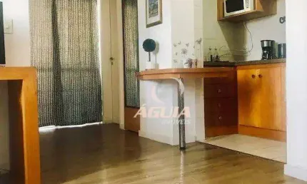 Flat com 1 dormitório à venda, 44 m² por R$ 265.000 - Centro - Santo André/SP