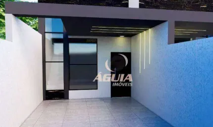 Casa Térra com área Gourmet com 2 dormitórios à venda, 135 m² por R$ 680.000 - Vila Helena - Santo André/SP