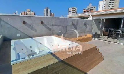 Cobertura com 3 dormitórios à venda, 75 m² por R$ 1.115.000,00 - Vila Valparaíso - Santo André/SP