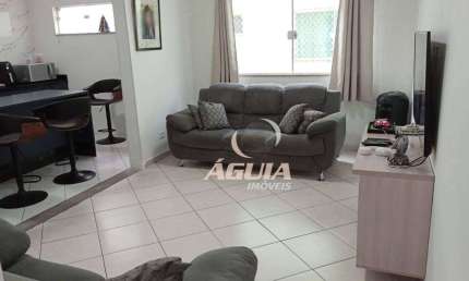 Sobrado com 3 dormitórios à venda, 137 m² por R$ 589.999,00 - Jardim Santo Antônio - Santo André/SP