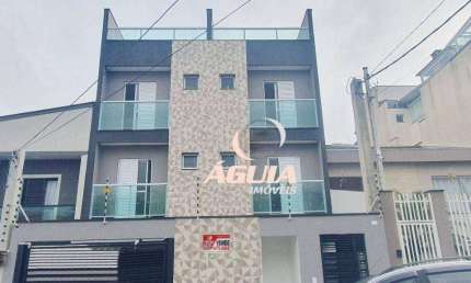 Cobertura com 2 dormitórios à venda, 44 m² por R$ 480.000,00 - Vila Camilópolis - Santo André/SP