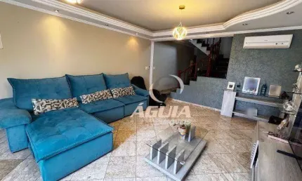 Sobrado com 3 dormitórios à venda, 366 m² por R$ 1.380.000,00 - Parque das Nações - Santo André/SP