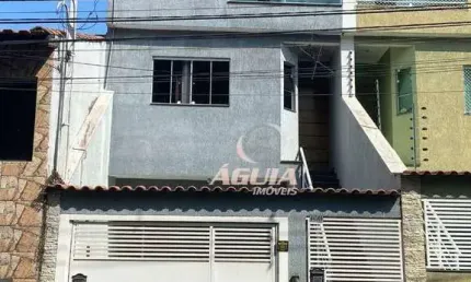 Sobrado com 3 dormitórios à venda, 158 m² por R$ 760.000,00 - Jardim Utinga - Santo André/SP