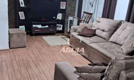 Sobrado com 3 dormitórios à venda, 156 m² por R$ 580.000,00 - Vila Lucinda - Santo André/SP