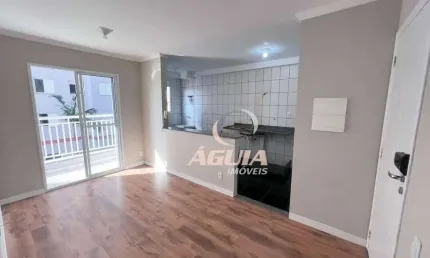 Apartamento com 2 dormitórios à venda, 53 m² por r$ 265.000,00 - jardim santo andré - santo andré/sp