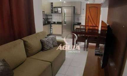 Apartamento com 2 dormitórios à venda, 56 m² por R$ 369.000,00 - Vila Camilópolis - Santo André/SP