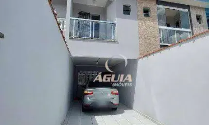 Sobrado à venda, 109 m² por R$ 479.000,00 - Jardim Milena - Santo André/SP