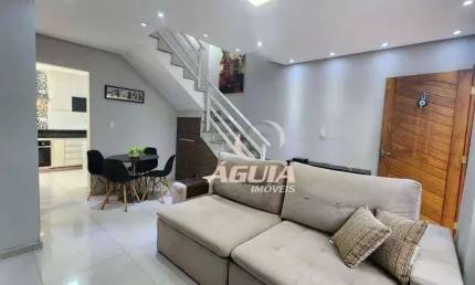 Sobrado com 3 dormitórios à venda, 100 m² por R$ 560.000,00 - Vila Curuçá - Santo André/SP