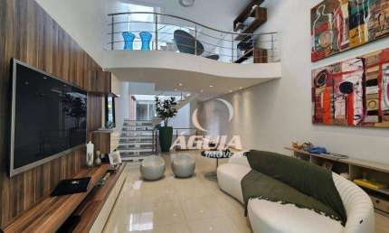 Sobrado com 4 dormitórios à venda, 372 m² por R$ 3.000.000,00 - Vila Curuçá - Santo André/SP