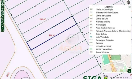 Terreno à venda, 280 m² por r$ 585.000,00 - vila américa - santo andré/sp