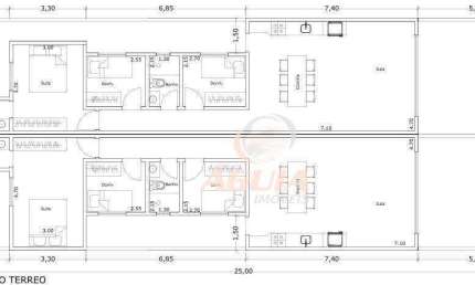 Casa com 3 dormitórios à venda, 100 m² por R$ 700.000 - Parque Capuava - Santo André/SP