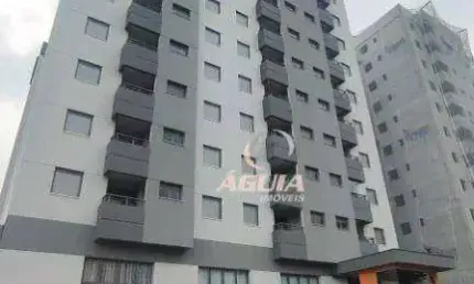 Apartamento com 1 dormitório à venda, 40 m² por r$ 330.000,00 - bangu - santo andré/sp