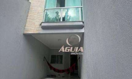 Sobrado com 3 dormitórios à venda, 112 m² por R$ 650.000,00 - Vila Curuçá - Santo André/SP