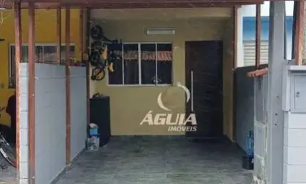 Sobrado com 2 dormitórios à venda, 70 m² por R$ 298.000 - Jardim Santo André - Santo André/SP
