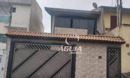 Sobrado com 5 dormitórios à venda, 317 m² por R$ 1.150.000,00 - Parque das Nações - Santo André/SP