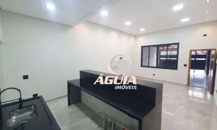 Casa com 3 dormitórios à venda, 107 m² por R$ 670.000,00 - Jardim das Maravilhas - Santo André/SP