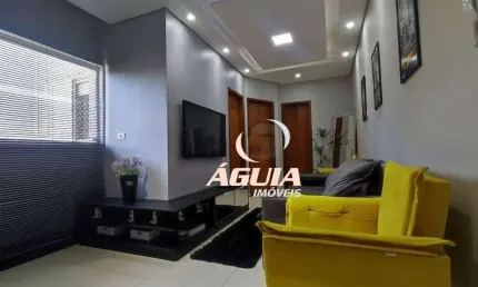 Cobertura com 2 dormitórios à venda, 44 m² por R$ 425.000,00 - Parque João Ramalho - Santo André/SP