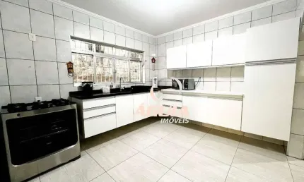 Sobrado com 4 dormitórios à venda, 221 m² por R$ 900.000,00 - Vila Curuçá - Santo André/SP