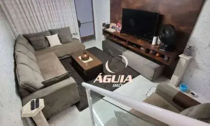 Sobrado com 3 dormitórios à venda, 185 m² por R$ 550.000,00 - Jardim Utinga - Santo André/SP