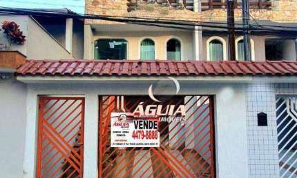 Sobrado com 3 suítesà venda, 312 m² por R$ 1.160.000 - Vila Humaitá - Santo André/SP