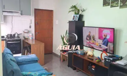 Apartamento com 2 dormitórios à venda, 40 m² por r$ 265.000,00 - vila junqueira - santo andré/sp
