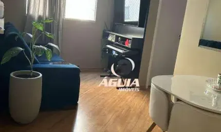 Apartamento com 2 dormitórios à venda, 47 m² por R$ 310.000,00 - Vila Homero Thon - Santo André/SP