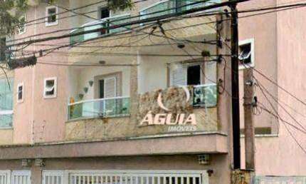 Cobertura com 3 dormitórios à venda, 70 m²+70 m²  por R$ 530.000 - Vila Alzira - Santo André/SP