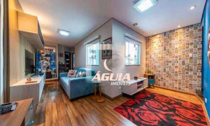 Cobertura com 2 dormitórios à venda, 54 m² +54 m² por R$ 430.000 - Vila Pires - Santo André/SP