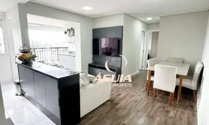 Apartamento com 2 dormitórios à venda, 64 m² por R$ 680.000,00 - Vila Curuçá - Santo André/SP
