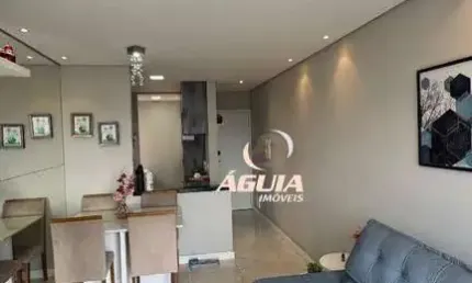 Apartamento com 2 dormitórios à venda, 54 m² por R$ 410.000,00 - Vila Humaitá - Santo André/SP