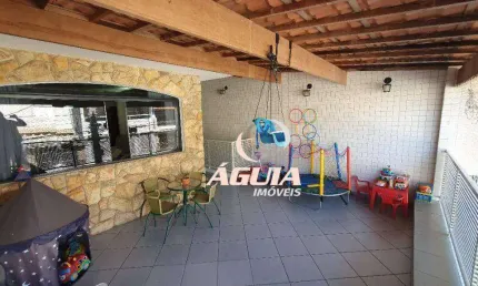 Sobrado com 3 dormitórios à venda, 227 m² por R$ 650.000,00 - Jardim Alzira Franco - Santo André/SP
