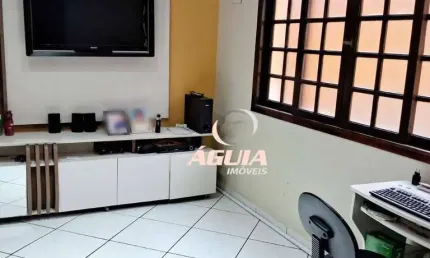 Sobrado com 3 dormitórios à venda, 177 m² por R$ 730.000,00 - Parque João Ramalho - Santo André/SP
