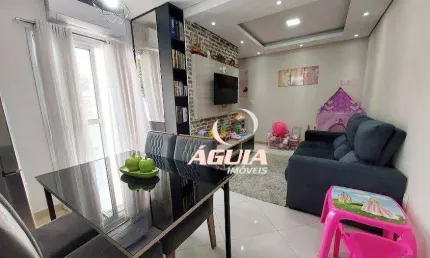 Lindo apartamento com 3 dormitórios à venda, 59 m² por r$ 395.000 - parque oratório - santo andré/sp
