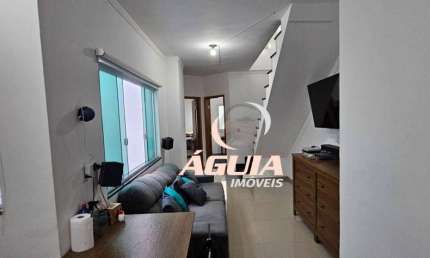 Cobertura com 2 dormitórios à venda, 44 m² por R$ 380.000,00 - Parque Gerassi - Santo André/SP