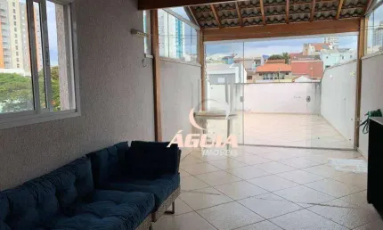 Cobertura com 3 dormitórios à venda, 80 m² por R$ 650.000,00 - Jardim Santo Antônio - Santo André/SP