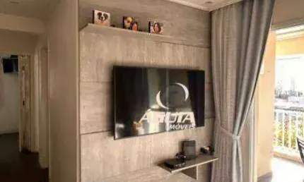Apartamento com 3 dormitórios à venda, 77 m² por R$ 795.000,00 - Campestre - Santo André/SP